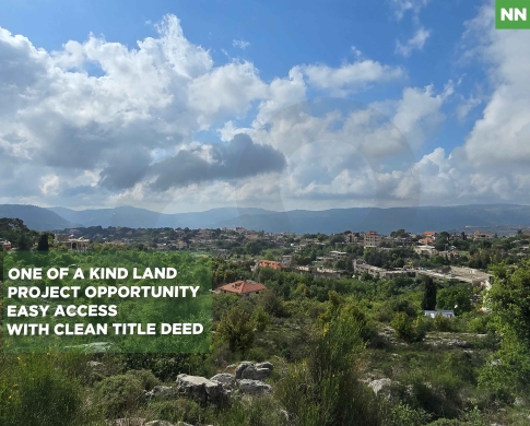 LAND/Kfarnabrakh - Chouf/ كفرنبرخ / Panoramic Mountain views/ REF#NN136923 !