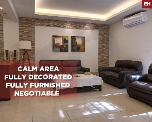 Spacious, decorated, furnished, calm area, metn, biaqout/بياقوت REF#EH136874