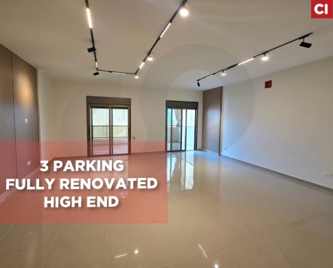 4 Balconies ,3 parking , Fully renovated , High End, Zouk Mikael-Keserwan/ زوق مكايل REF#CI136845