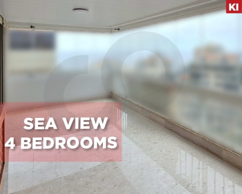 Partial sea view , Wide balconies , Jounieh Haret Sakher/جونية – حارة صخر REF#KI136836