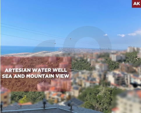 Sea, Mountain Views, aley, bchamoun, el maderes/بشامون REF#AK136546