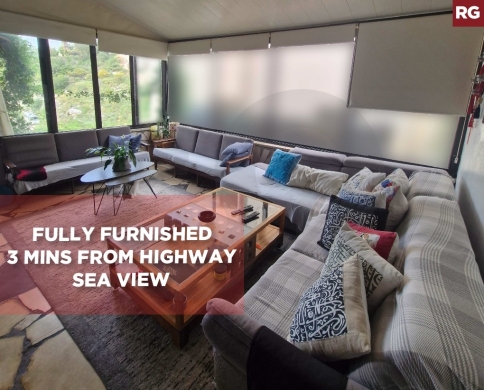 Sea View, fully furnished, terrace, jbeil, hboub/حبوب REF#RG136478
