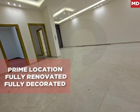 Prime location, Fully Renovated, Verdun-Beirut/ فردان REF#MD136451