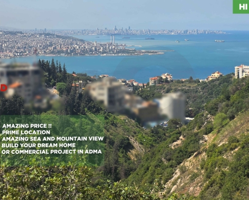 LAND/Adma w Dafnah, Keserouan/أدما /high-end project/ REF#HI136123 !