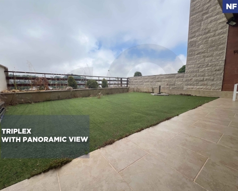 TRIPLEX/PANORAMIC VIEW/TERRACE/فيطرون/Faitroun, Keserouan/ REF#NF01807