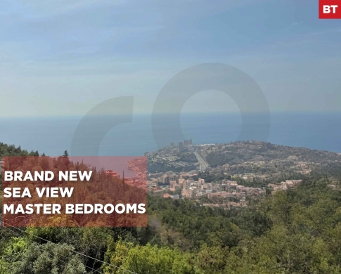 SEA VIEW/Kfar Hbab, Keserouan/كفرباب/Easy access/ REF#BT135944 !
