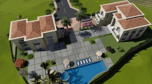 LAND/ 700 sqm luxury Villa/three guest bungalows in Aley REF#HR128092 — 2