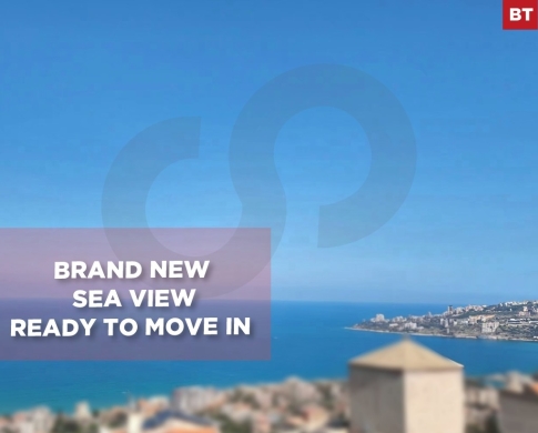 Brand New ,Sea View,Sahel Alma, Keserouan/ساحل ألما REF#BT135672