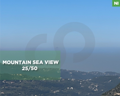 mountain, sea view, near Highway, Ehmej, Jbeil/إهمج REF#NI135642