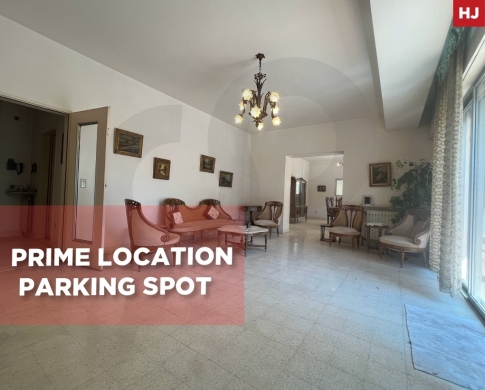 Parking space,Large balcony,Achrafieh -Sassine/ الأشرفية REF#HJ135578