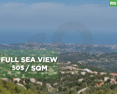 beautiful and distinguished area, sea view, Hatoun/حتون REF#RG135502