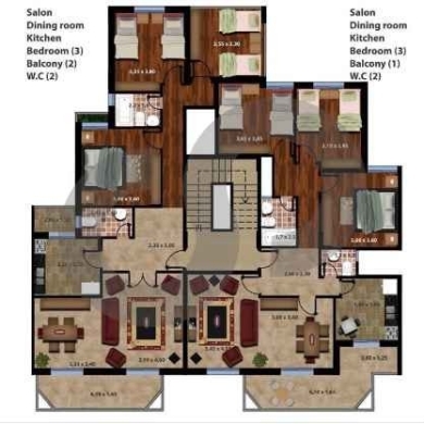 Building/Koura/Dahr el Ain/ضهر العين Parking spots/ REF#RL135392 ! — 2