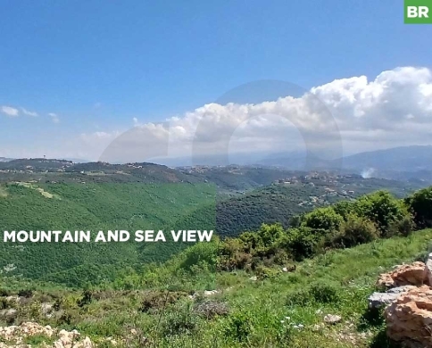 mountain and sea view, batroun- rashkida/بترون-راشكيدا REF#BR135381