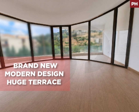 Huge Private Terrace, brand new, modern,Mansourieh/منصوريةREF#PH135334