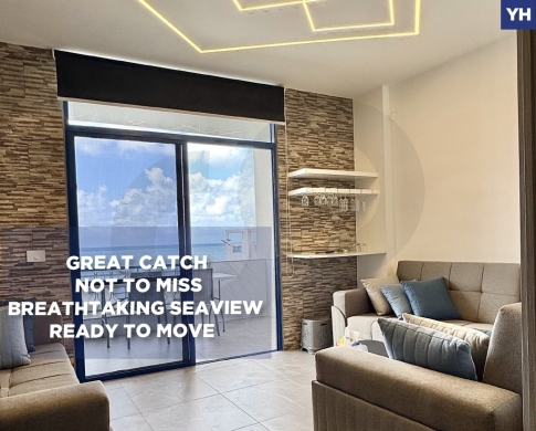 Breathtaking Sea View ,Ready to move, Chalet Halat /حالات REF#YH135223