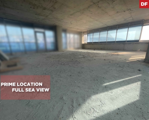 Office/Two terraces with a sea view/PARKING/Dbaye/ضبية/ REF#DF135164 !