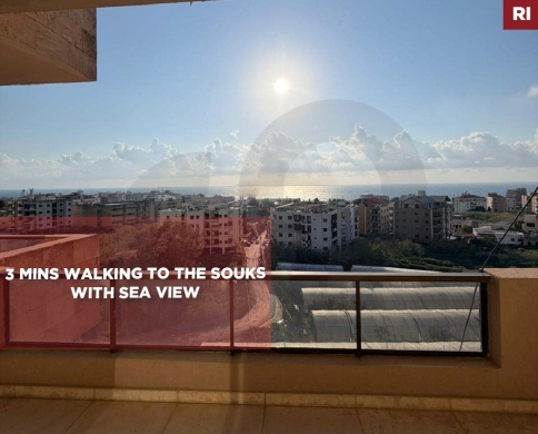 Sea view, indoor parking, 3 balconies, Batroun/بترون REF#RI135054