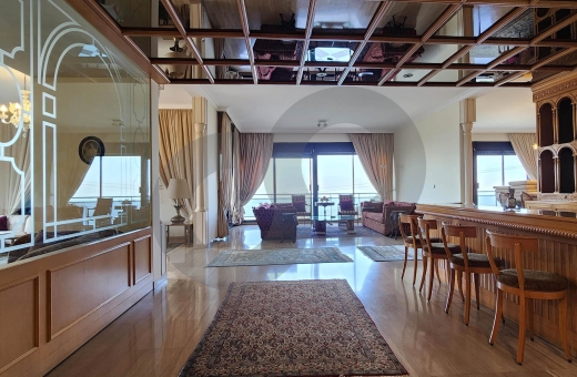Panoramic sea view, pool, 3 parking, gym, Rabieh/الرابية REF#OU135040 — 3