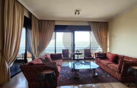 Panoramic sea view, pool, 3 parking, gym, Rabieh/الرابية REF#OU135040 — 2