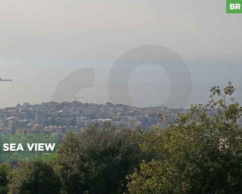 LAND/أرض/البترون/Batroun/ panoramic views/ REF#BR135025 !