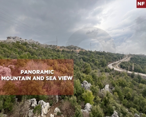 unobstructed sea, mountain view, terrace, Aachqout/عشقوت REF#NF01800