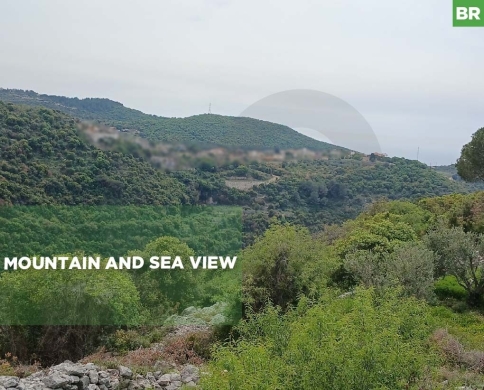 mountain and sea view, Batroun, jdabra/جدبرا، البترون REF#BR134920