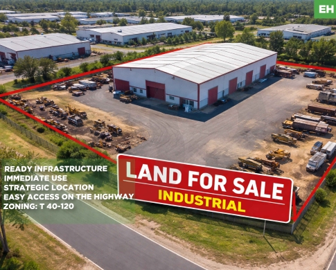 Industrial property/Nahr El Mott/ نهر الموت/عقار صناعي/ REF#EH134915 !
