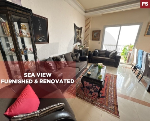 parking, 3 balconies, Sea view, Zouk Mosbeh/زوق مصبح REF#FS134912