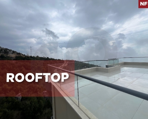 rooftop, terrace, 2 covered parking, Aachqout/عشقوت REF#NF01796