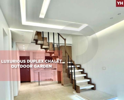duplex chalet, garden, high-end finishes, Tabarja/طبرجا REF#YH134804