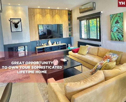 2 parking, storage, chimney, 2 balconies, Aamchit/عمشيت REF#YH134763