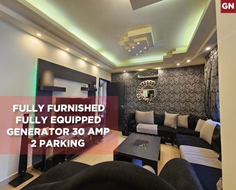 2 paking, furnished, High-End Finishing, Sabtieh/السبتية REF#GN134725