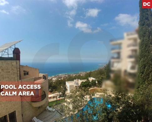 2 balconies/Easy access/Halat, Jbeil/حالات – جبيل/ REF#DC134673 !