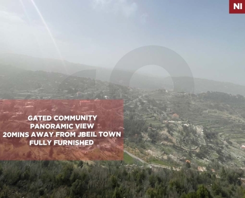 panoramic view, terrace, gated community, Mechmech/مشمش REF#NI134593