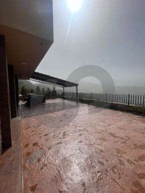 panoramic view, terrace, gated community, Mechmech/مشمش REF#NI134593 — 12