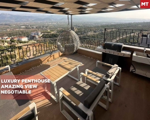 Penthouse/50sqm terrace/parking/chimney/Ras Maskaراس مسكة REF#MT134579