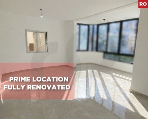 Fully Renovated 100 sqm ,For Sale in Bchamoun/بشامون REF#RO134565
