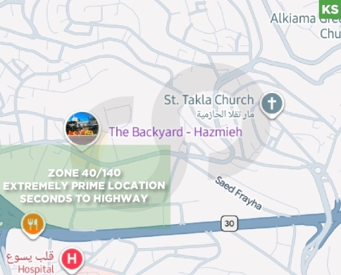 Near Highway, Extremely Prime Location, Hazmiyeh/الحازمية REF#KS134509