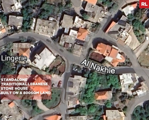 Traditional Lebanese house/Nakhleh/Koura/نخلة/BALCONY/ REF#RL134499 !