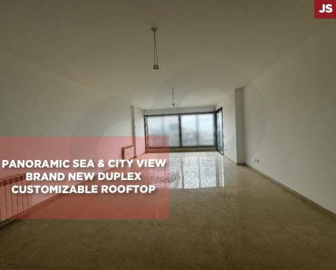 duplex, terrace, city and the sea view, Hazmiyeh/الحازمية REF#JS134439