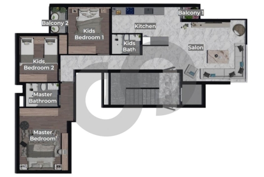 great deal,parking, balconies,koura,Nakhleh/الكورة النخلة REF#RL134433 — 2