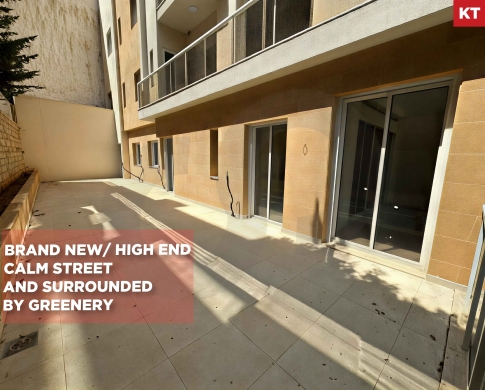 200 SQM//TERRACE/Rabweh/ربوة/ موقفين مخصصين للسيارات/REF#KT134124 !