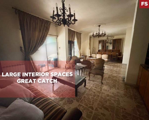 2 Large balconies, Fully furnished, Zouk Mosbeh/زوق مصبح REF#FS134092