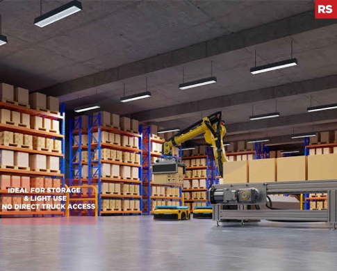 300 SQM Warehouse/Adma/أدما/ Elevator and stairs access ! REF#RS134084