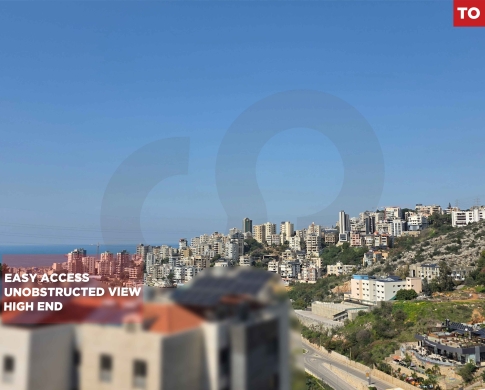 BALCONY/SEA VIEW & MOUNTAIN VIEW/Bsalim/بصاليم/REF#TO134040 !
