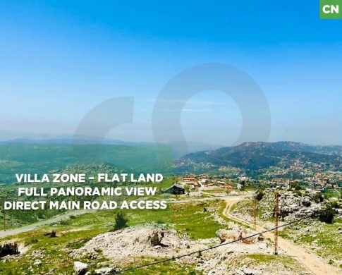Direct main road ,full panoramic view ,Zaarour/الزعرور REF#CN133995