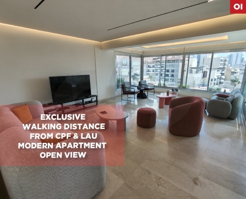 Exclusive/Modern apartment/Open View/Beirut/Koraytem-قريطم/REF#OI139891