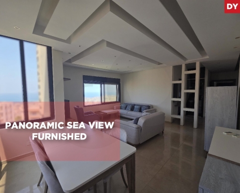 Panoramic sea view/furnished/Keserouan/Zouk Mosbeh-زوق مصبح/REF#DY139873