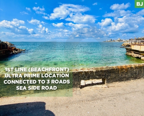 1st Line Beachfront, Sea Side Road, Haret Sakher/حارة صخر REF#BJ133586