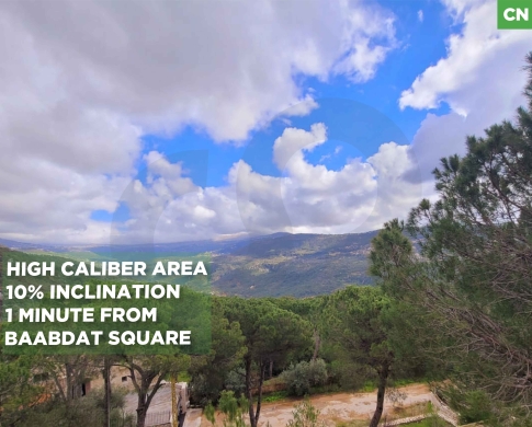 LAND/أرض/ High caliber area/Baabdat/بعبدات ! REF#CN133524 !